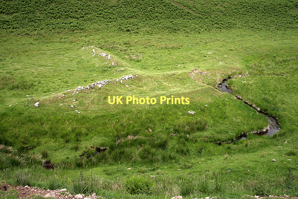 Photo 6"x4" The Hownam Burn Mowhaugh c2011