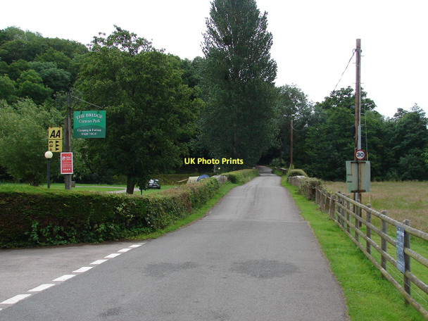 Photo 6"x4" Outside the caravan park Dingestow c2011