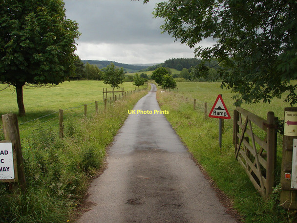 Photo 6"x4" Entry to Gwent Wildlife Trust's premises at Dingestow Court Coed-y-fedw c2011