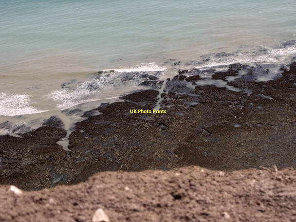 Photo 6"x4" Beach below Belle Tout Birling Gap c2011