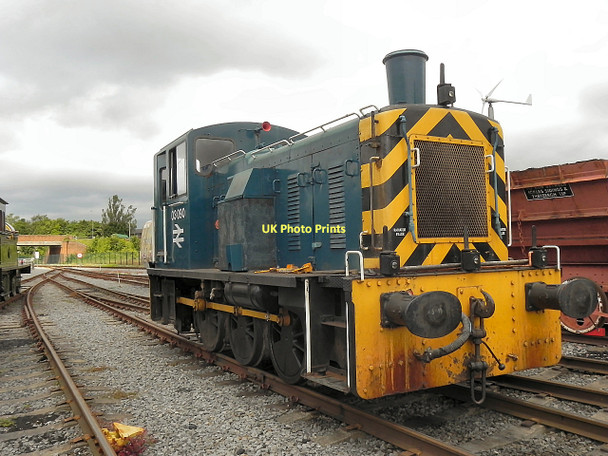 Photo 6"x4" Class 03 Diesel Shunter at Shildon Shildon\/NZ2326 c2011