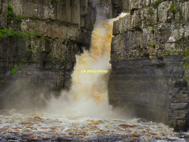 Photo 6"x4" High Force Waterfall, River Tees Ettersgill c2011