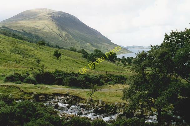 Photo 6"x4" Fields by Lingmell Beck Wasdale Head\/NY1808 c1991