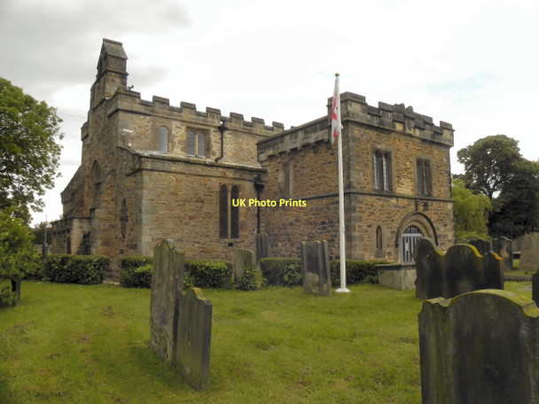Photo 6"x4" St Helen Auckland, Parish Church Bishop Auckland c2011