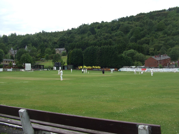 Photo 6"x4" Walsden Cricket Club Knowl Wood\/SD9322 c2011
