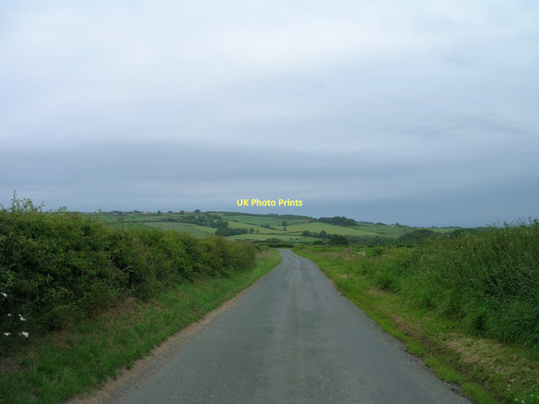 Photo 6"x4" Broom House Lane heading east West Barnby c2011