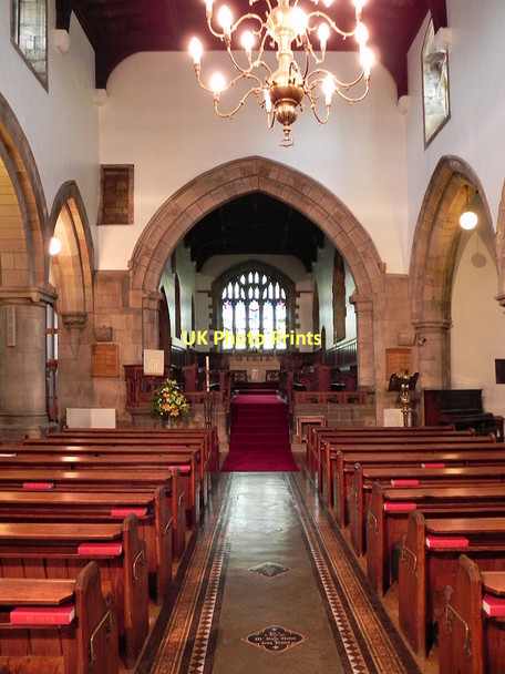 Photo 6"x4" St Mary's Parish Church (interior) Barnard Castle c2011