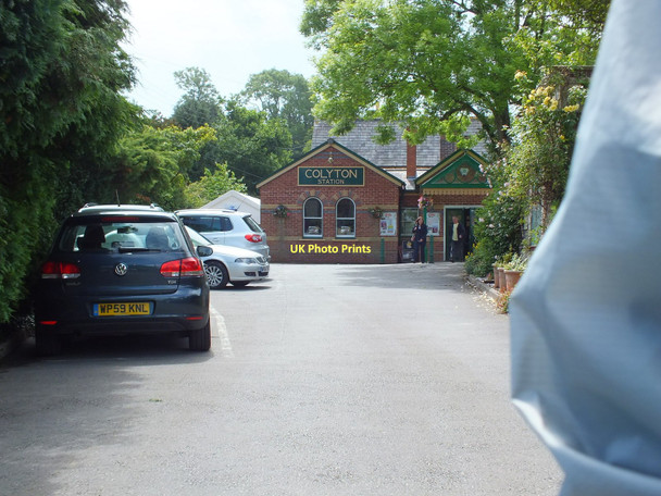 Photo 6"x4" Colyton Station Kingsdon\/SY2594 c2011