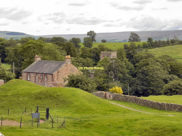 Photo 6"x4" View From Brough Castle Brough\/NY7914 c2011