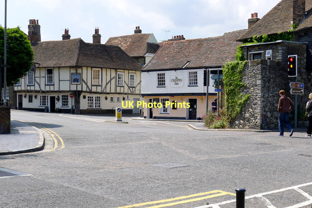 Photo 6"x4" The High Street, Sandwich,Kent Sandwich c2011