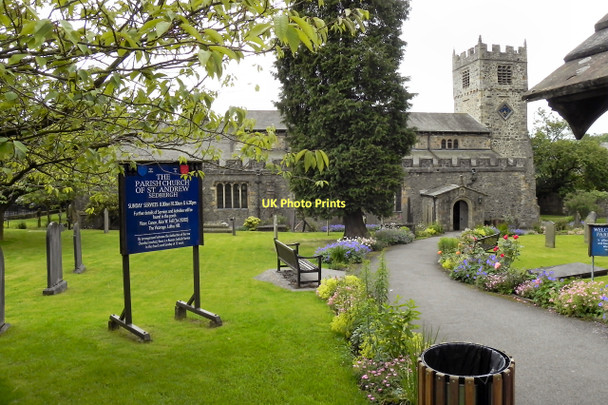Photo 6"x4" The Parish Church of St Andrew, Sedbergh Sedbergh c2011
