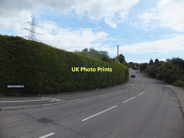 Photo 6"x4" Spiders Lane in Hulham Exmouth c2011