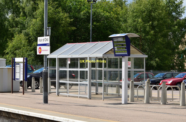 Photo 6"x4" Muir of Ord railway station - (3) Muir of Ord c2011
