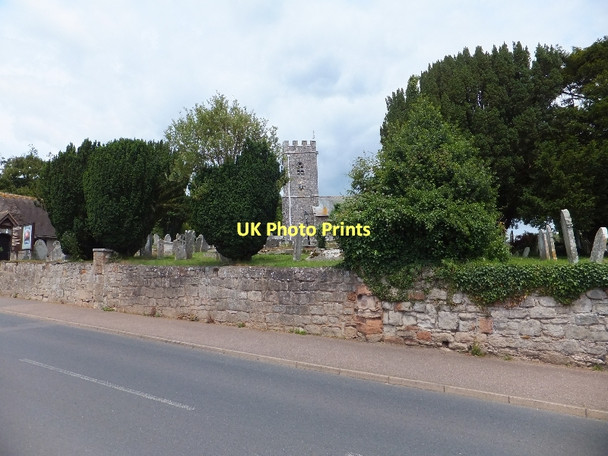 Photo 6"x4" Littleham church Exmouth c2011