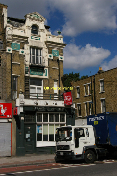 Photo 6"x4" The Crown and Anchor pub, Brixton Road Brixton\/TQ3175 c2011