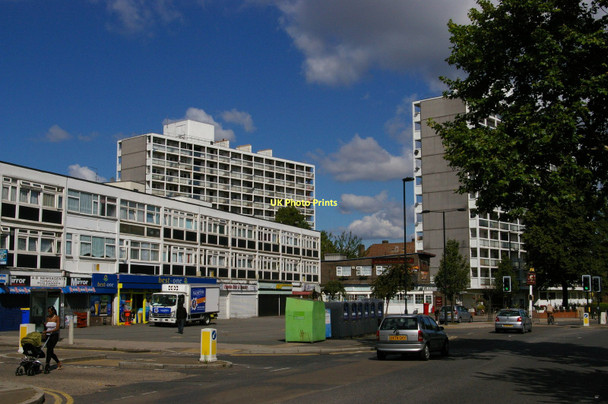 Photo 6"x4" The Loughborough Estate, looking north-west along Loughborough Road Brixton\/TQ3175 c2011