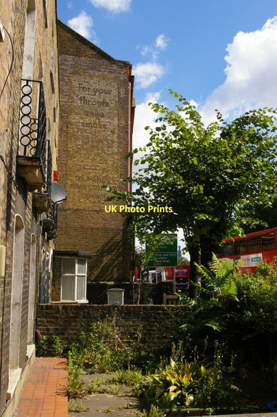 Photo 6"x4" Brixton Road: ghost-sign Westminster c2011 P1