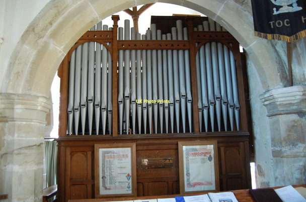 Photo 6"x4" Organ in Ticehurst Church Dale Hill\/TQ6930 c2011