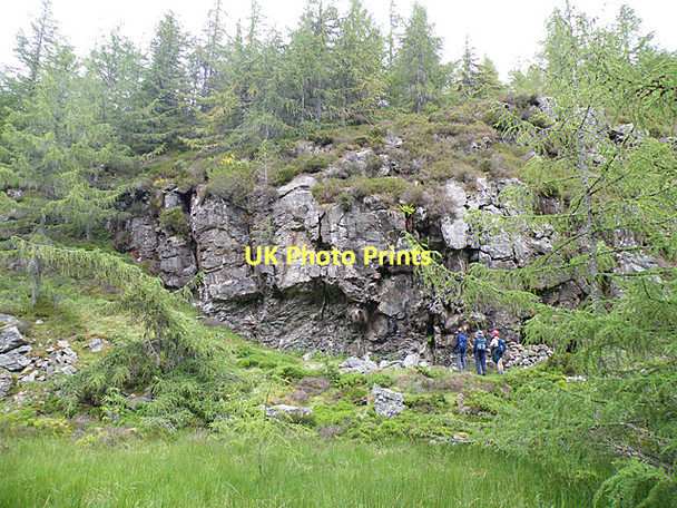 Photo 6"x4" Cave Craig Inver\/NO0142 c2011