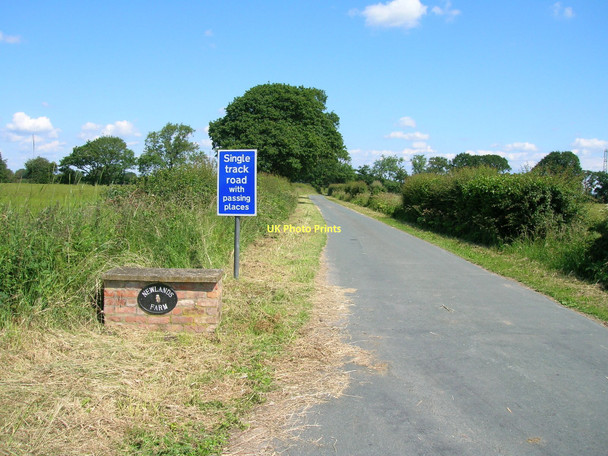 Photo 6"x4" Track to Newlands Farm Shipton\/SE5558 c2011