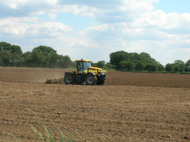 Photo 6"x4" Farmland off Greengates Lane Flawith c2011
