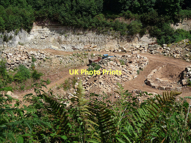 Photo 6"x4" Quarry, Grinshill (1) Grinshill c2010