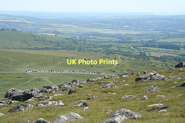 Photo 6"x4" Peter Tavy: above the B3357 Merrivale\/SX5475 c2011