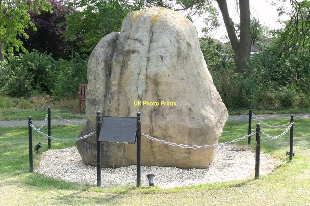 Photo 6"x4" Millennium Stone, Sudbrooke Sudbrooke c2011
