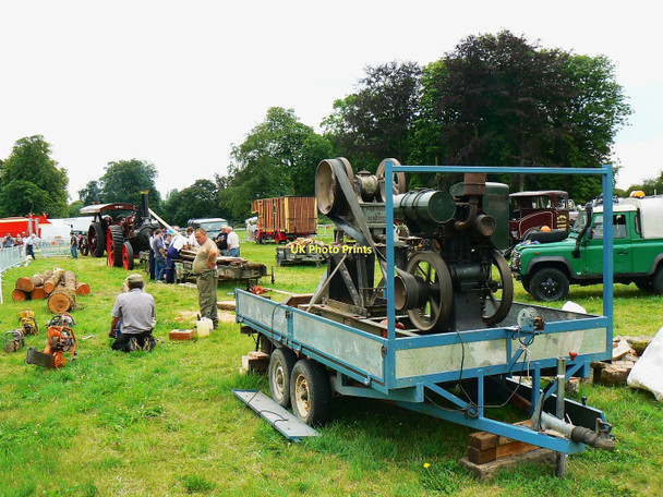 Photo 6"x4" Static engine, Cirencester Park, Gloucestershire Cirencester c2011