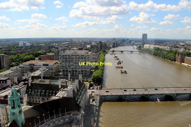 Photo 6"x4" River Thames, London SE1 Westminster c2011