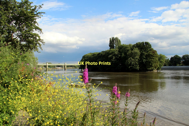 Photo 6"x4" River Thames, Kew Brentford c2011