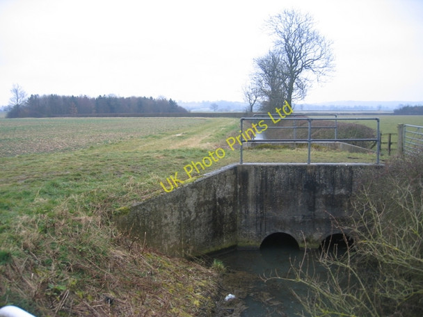 Photo 6"x4" Oxford Canal Feeder Claydon\/SP4550 c2006
