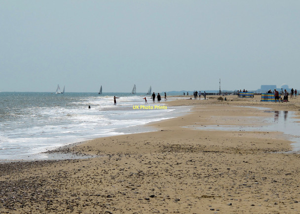 Photo 6"x4" Southwold beach Southwold c2011