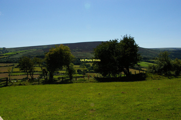 Photo 6"x4" Roadway Lane: view southwest to Dunkery Beacon Cowbridge\/SS9542 c2011