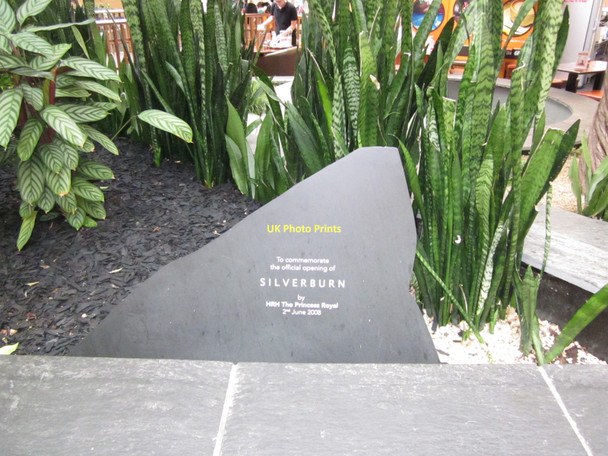 Photo 6"x4" Silverburn Plaque Pollok c2011