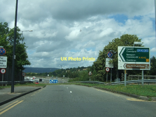 Photo 6"x4" The road to Cwmbran Caerleon or Caerllion c2011