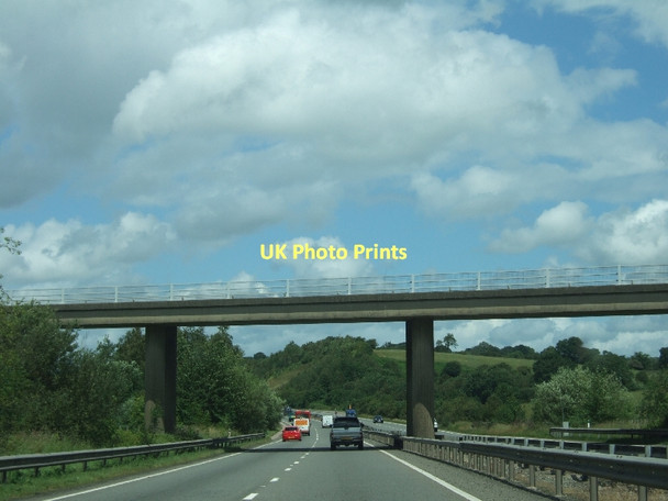 Photo 6"x4" Pillmawr Road over the A4042 Caerleon or Caerllion c2011