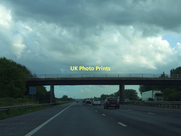 Photo 6"x4" New Road bridge over M5 Hackness\/ST3345 c2011