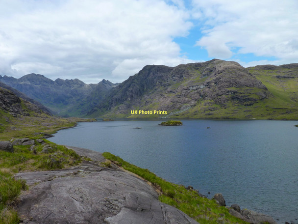 Photo 6"x4" Northern shore of Loch Coruisk Meall na Cuilce c2011