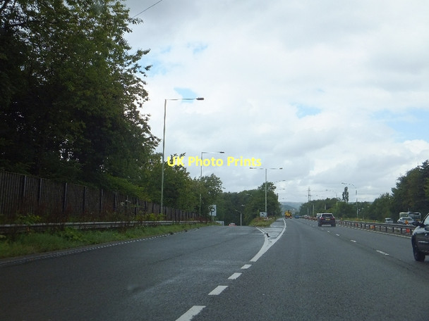 Photo 6"x4" Slip road off A470 to industrial estates in Taff Vale Upper Boat c2011