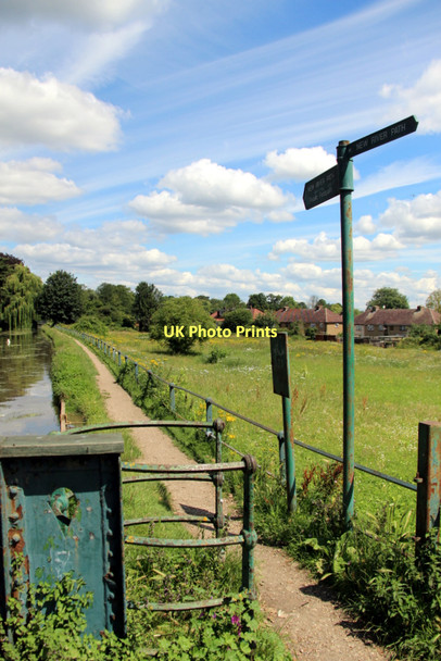Photo 6"x4" New River Walk, Lee Valley Park Hoddesdon c2011
