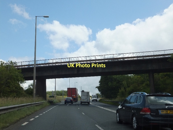 Photo 6"x4" B4560 bridge over A465 Brynmawr\/SO1811 c2011
