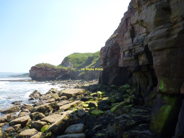 Photo 6"x4" Coastal East Lothian : Coastal Erosion Between Bilsdean and Thorntonloch Thorntonloch c2011