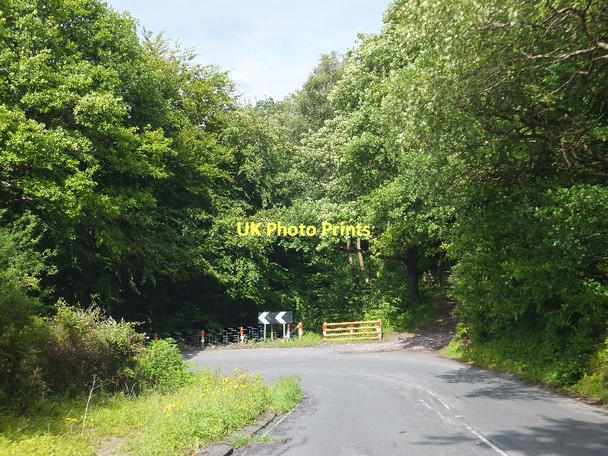 Photo 6"x4" Hairpin bend on B4246 at Graig Ddu Abergavenny\/Y Fenni c2011