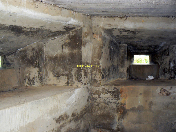 Photo 6"x4" Inside a pillbox near Kelmscott Buscot c2011