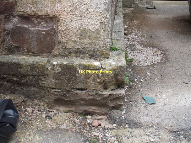 Photo 6"x4" Cut Benchmark, St John the Baptist Church Ash Hill\/SX9173 c2011