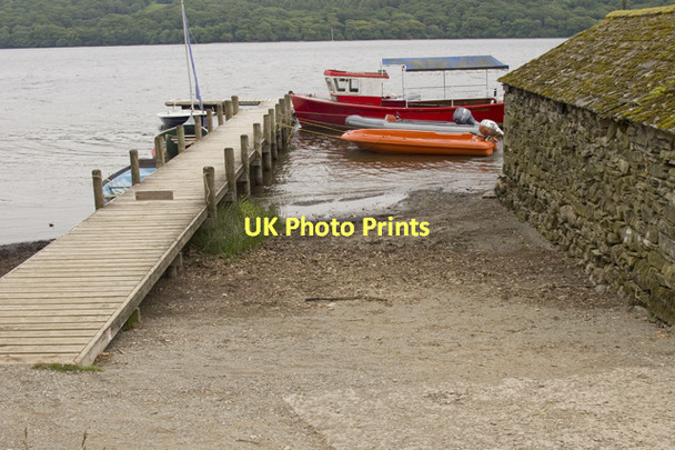 Photo 6"x4" Jetty Hoathwaite Landing Haws Bank\/SD3096 c2011