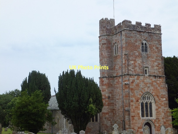 Photo 6"x4" The church of St John in the Wilderness Exmouth c2011