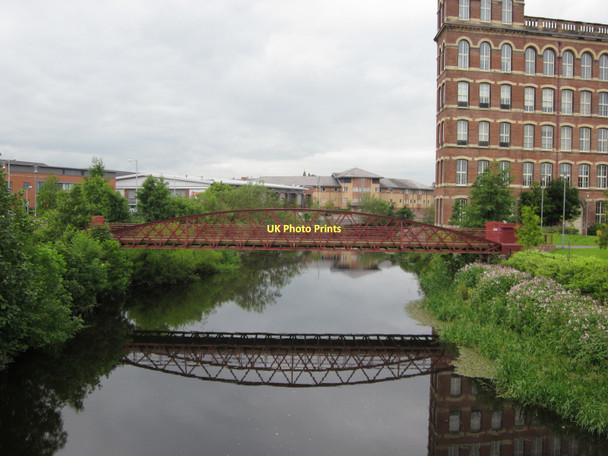 Photo 6"x4" Public Footbridge Paisley c2011