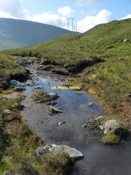 Photo 6"x4" Peaty pool under Beinn Bheag Beinn Bheag\/NN2258 c2011